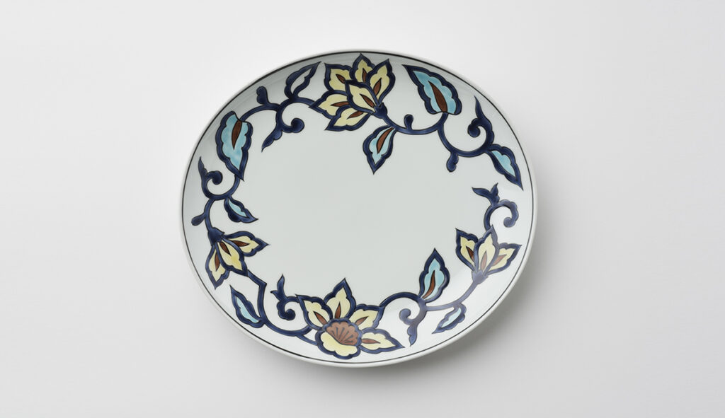SARASAKARAHANAMON  Oval Plate（L）