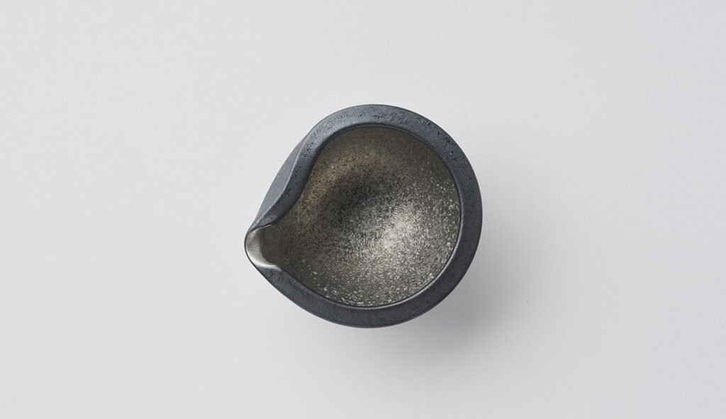 SHO Silver Round Lipped Bowl (S)