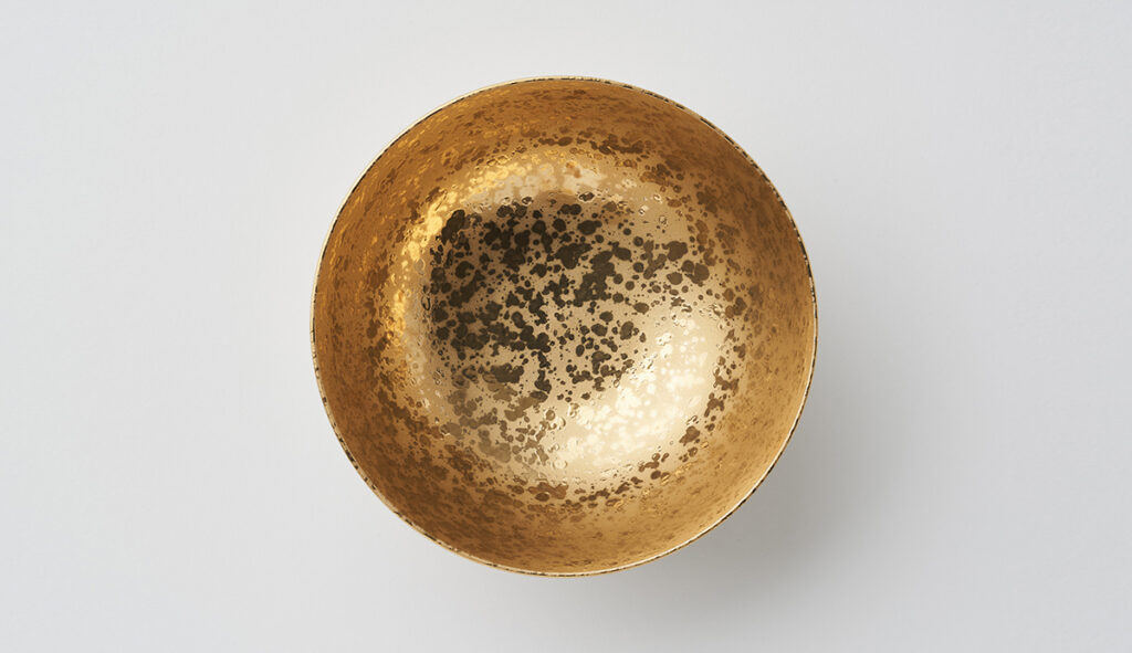 Gold and Black Bowl
