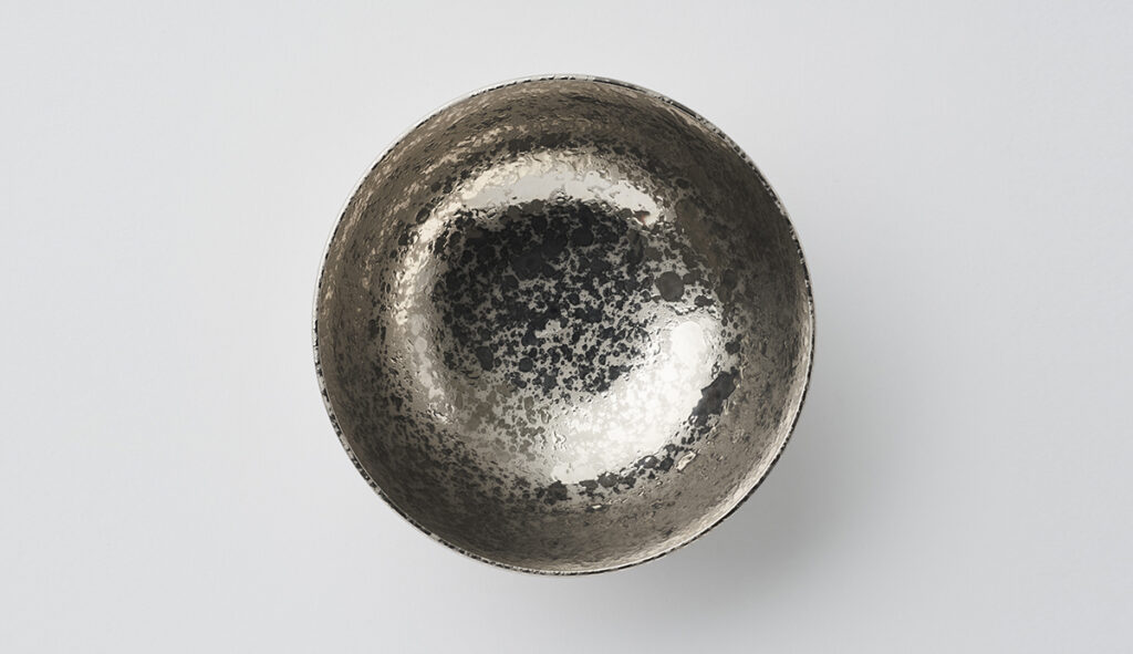 Platinum and Black Cup