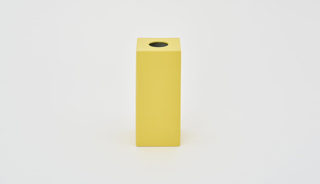 KOFU fragrance vase -Matte yellow-