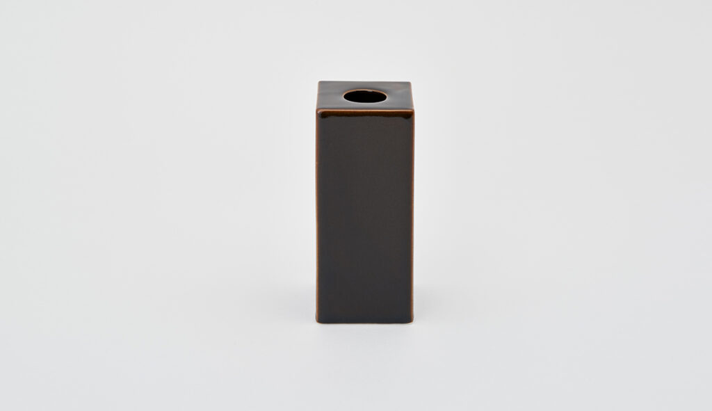 KOFU fragrance vase -Brown glaze-