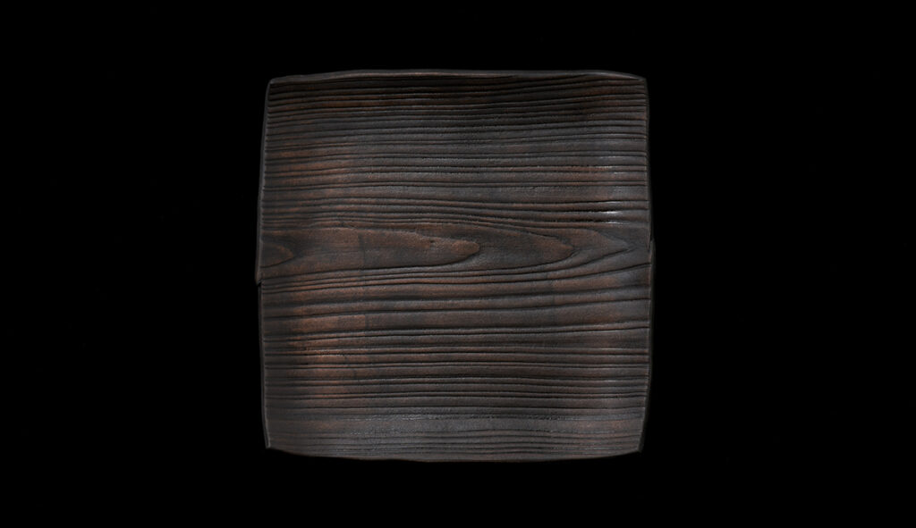 Cerawood square plate