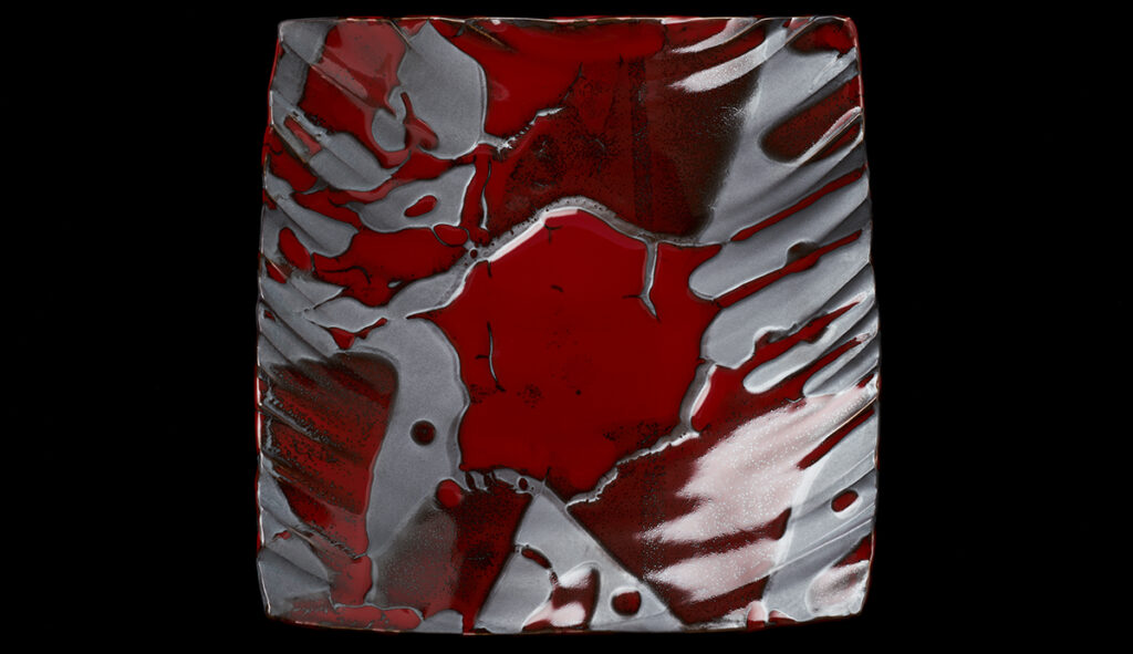 Magma Square plate (large)