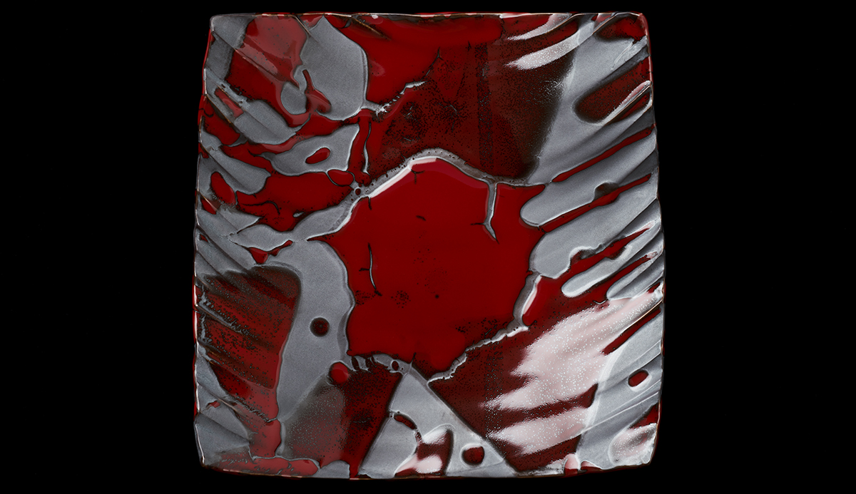 Magma Square plate (large)