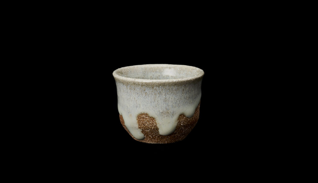 斑唐津ぐいのみSpeckled Karatsu Sake Cup