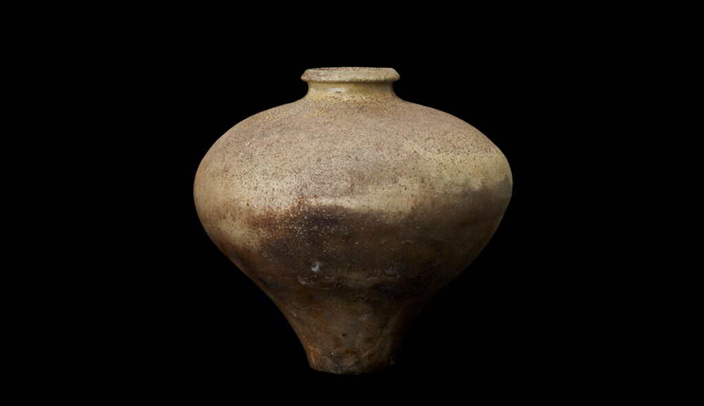 Ash Glaze Flower Vase