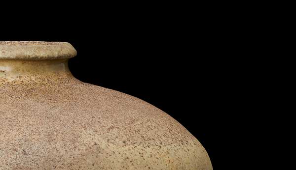 Ash Glaze Flower Vase