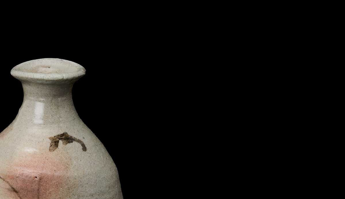 鳥巣窯绘唐津德利壶｜SAGAMA