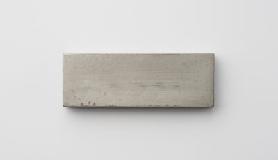 Iron Silver 21cm Square Stone